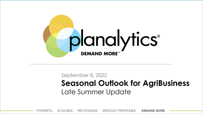 Planalytics Late Summer Ourlook Title Slide